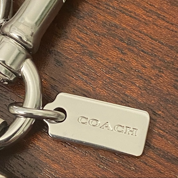 Coach Popsicle Key Ring Keychain Bag Charm - Picture 6 of 8